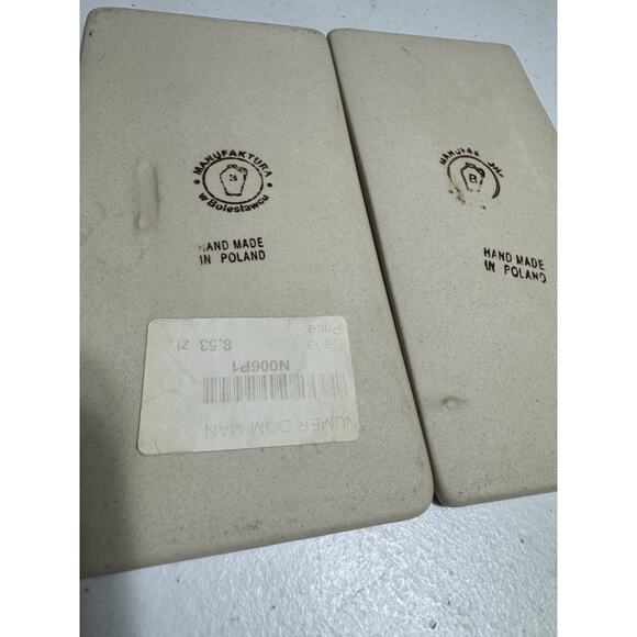 Boleslawcu Polish Pottery Number Address Tile Number 1 - Picture 7 of 7